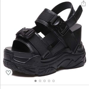 Joybi Women’s platform wedge sandal